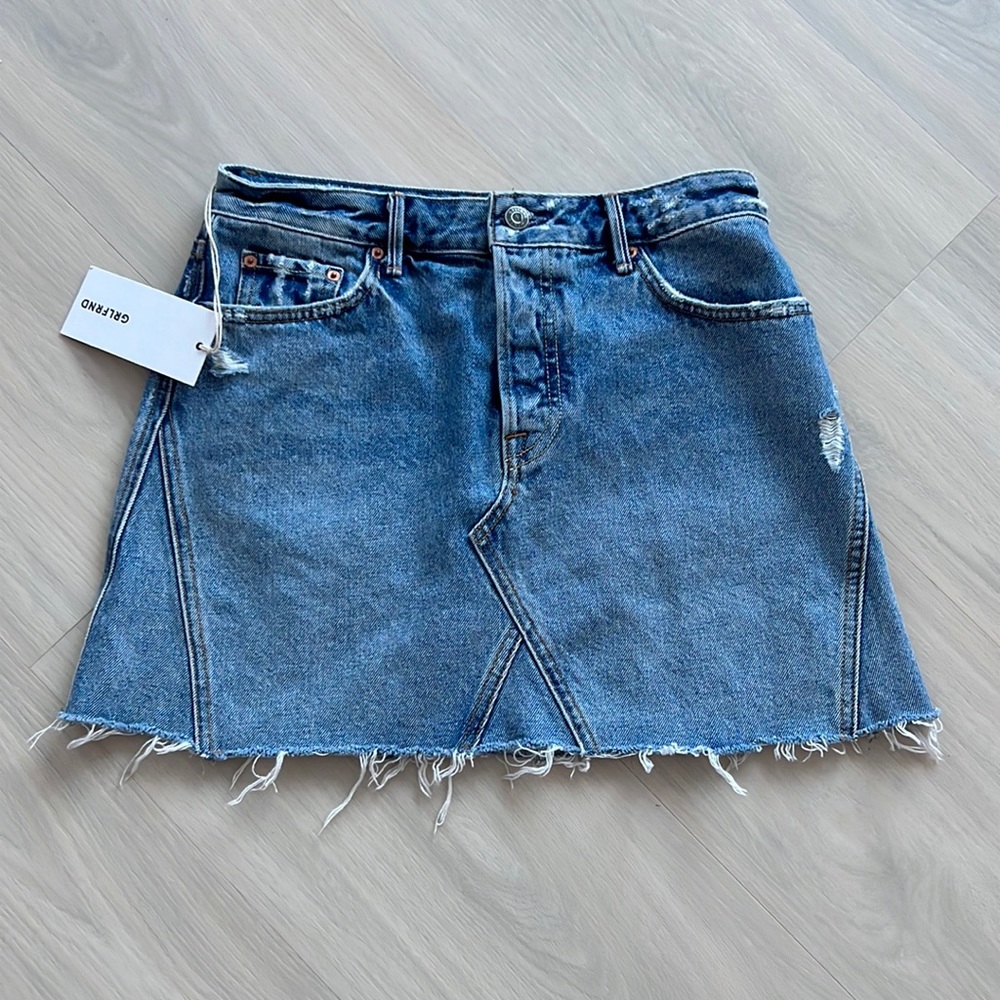 Grlfriend denim skirt brand new with tags